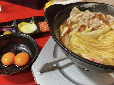 冬期限定　鍋焼きラーメン